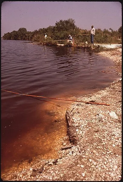 FISHING IN CANAL OFF HIGHWAY 11