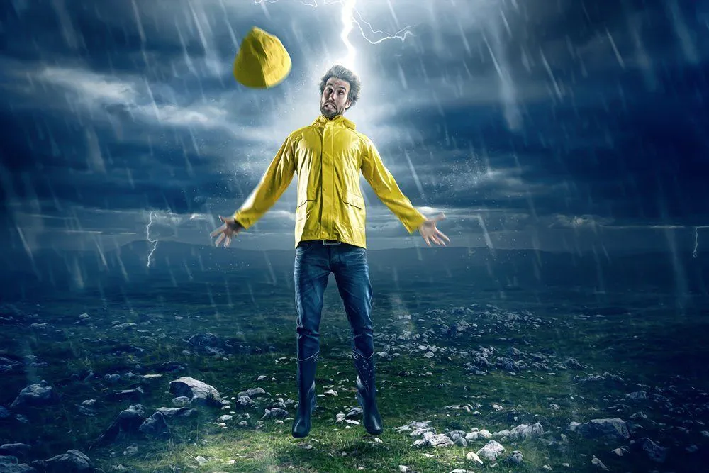 What's The Safest Garment And Posture To Survive A Lightning Strike?