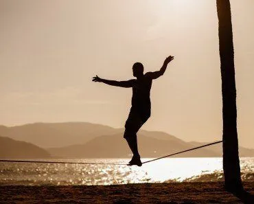 Rope Balancing Tightrope walking