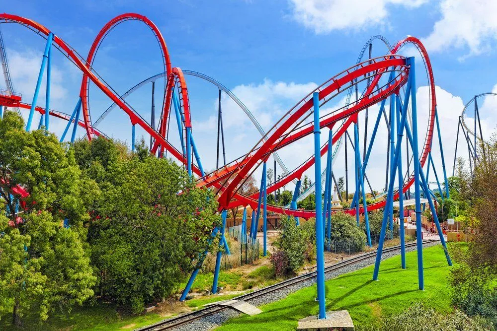 Steel Roller Coaster 