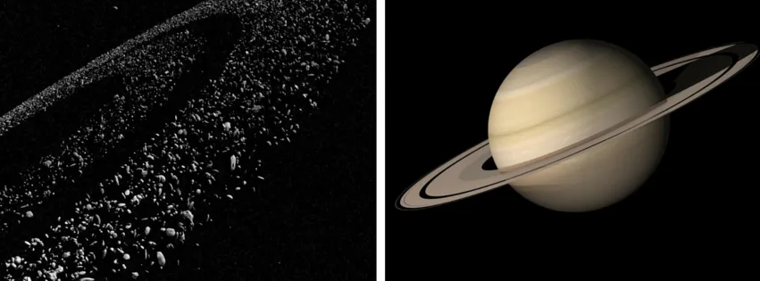 Saturn-Asteroid