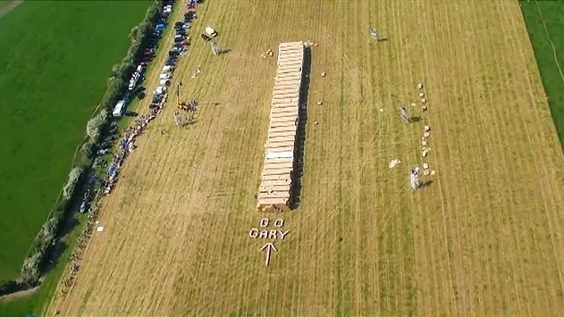 Prximity flying- landing on cardboard boxes