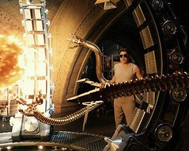 artificial sun in spiderman 2