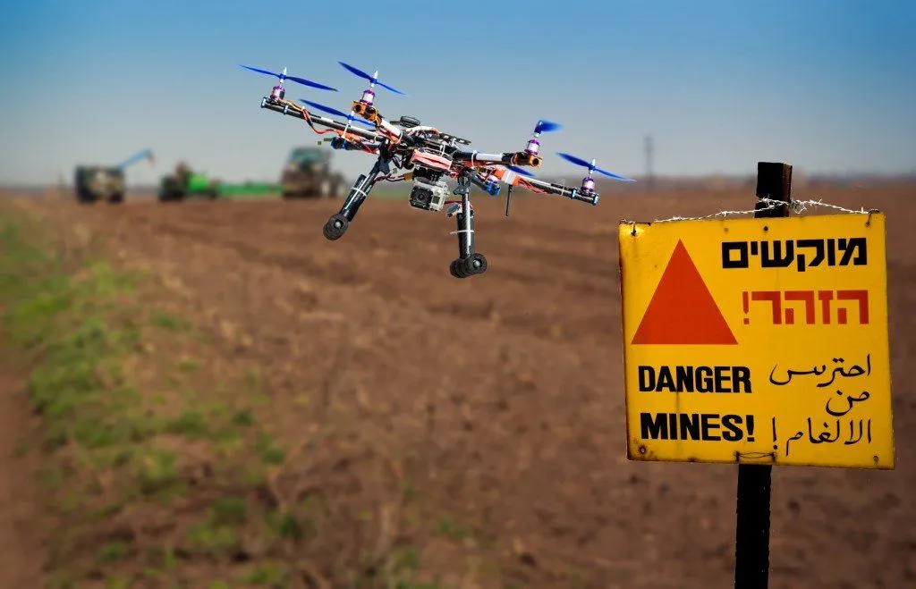 Can Drones Detect Landmines Buried Beneath The Ground?