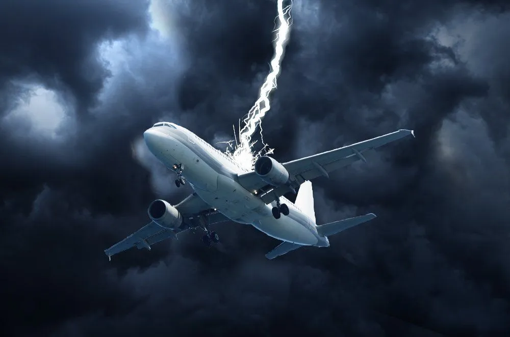 What Would Happen If Lightning Struck Your Airplane In Flight?