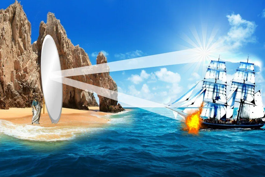 Could Archimedes Destroy Ships Just By Focusing Sunlight Via Mirrors?