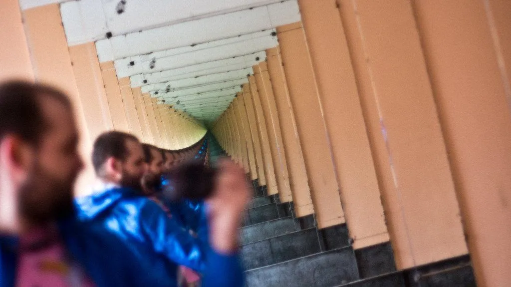 An Infinite Reflection Turns Green