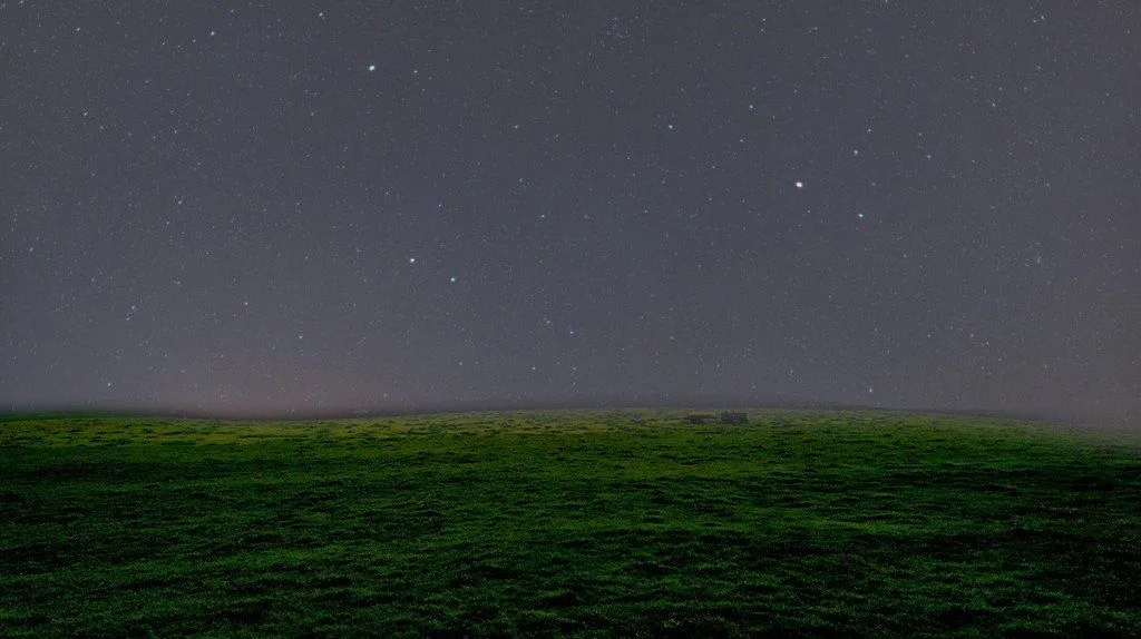 Bright Night sky