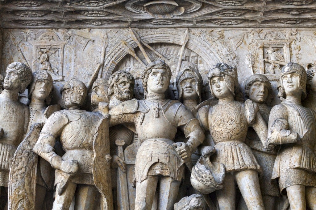 They were so called because the Italian army was so coordinated that it remsembled the columns of a building Picture Credit: V. Korostyshevskiy/ Fotolia