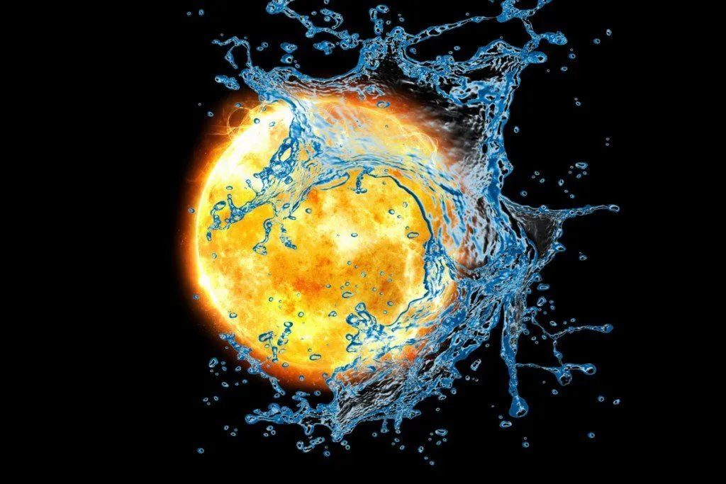 How Much Water Would It Take To Extinguish The Sun?