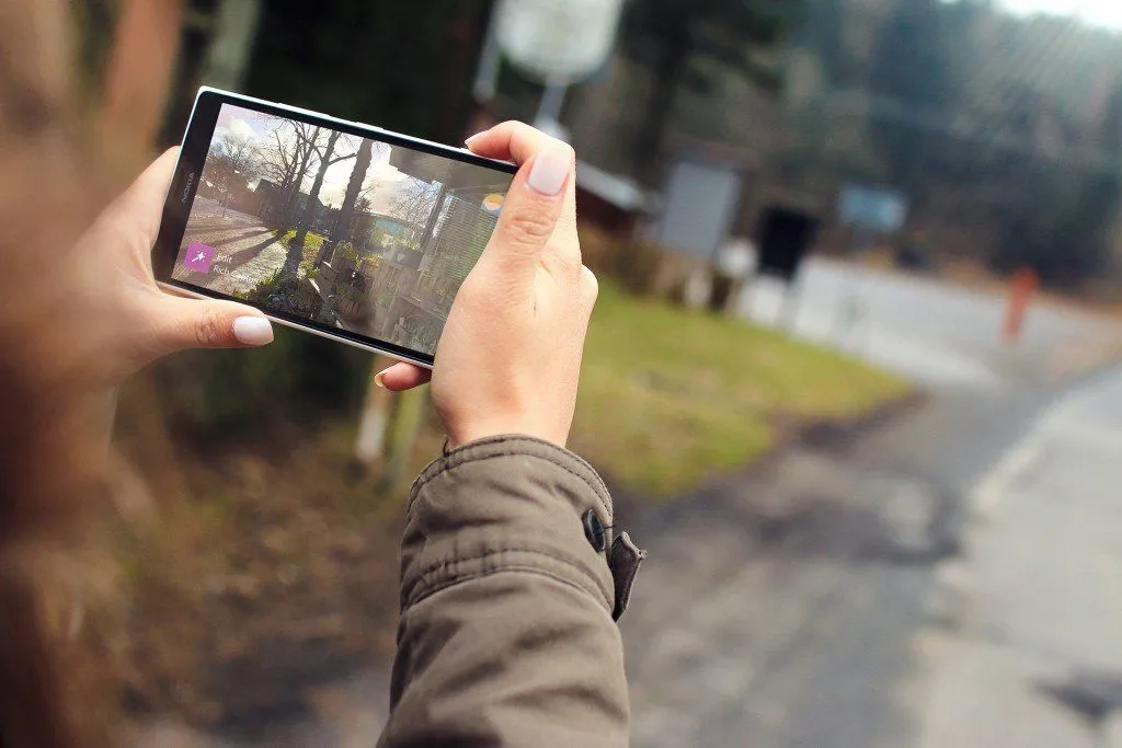 smartphone landscape mode