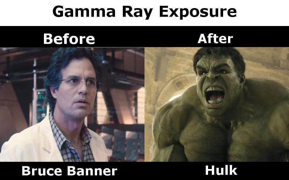Gamma ray exposure