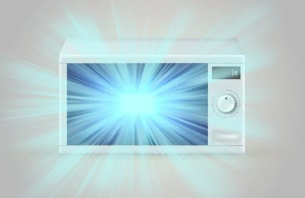 Illustration of microwave
