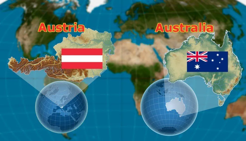 Austria Vs Australia: Difference Between Austria And Australia