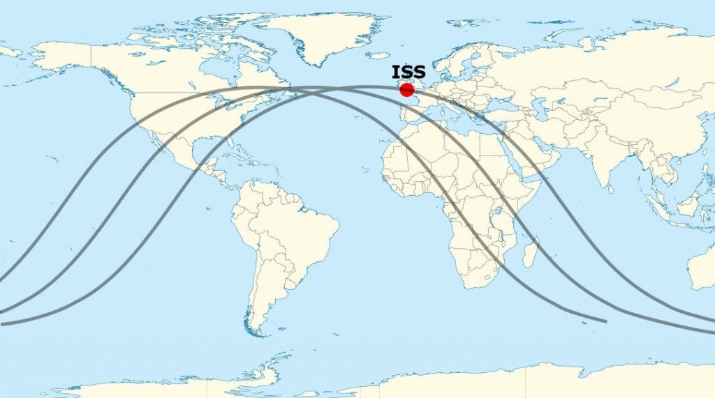 Why Do Satellites’ Orbits Look Like A Sinusoidal Wave On The World Map?