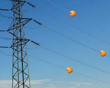 Powerline aerial marker ball