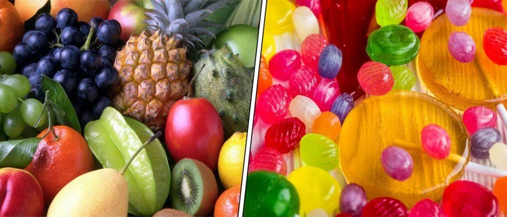 What's The Difference Between Sugar In Fruits And Sugar In Candies?