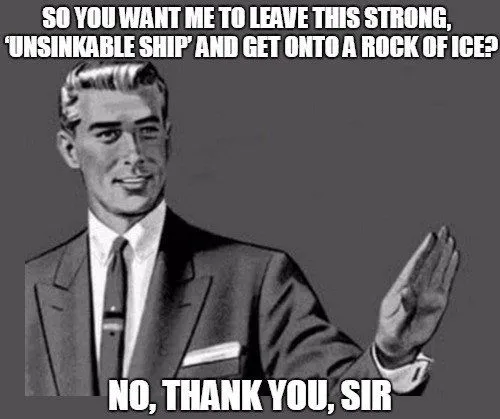 Why Didn’t The Passengers Of The Titanic Climb Aboard The Iceberg To Save Themselves From The Sinking Ship?