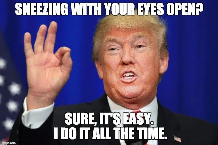 Why Can’t We Keep Our Eyes Open When We Sneeze?