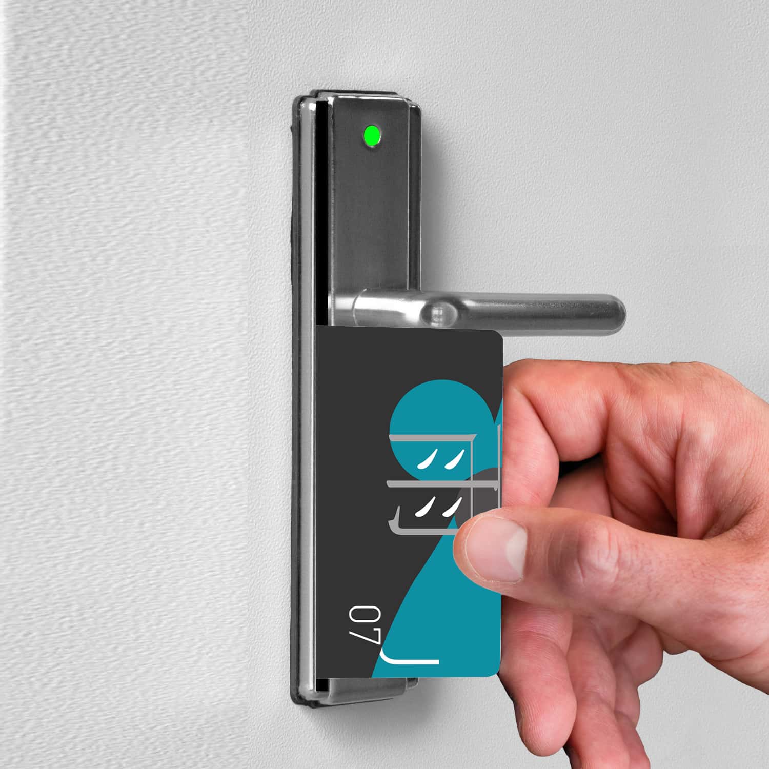 A room access key card