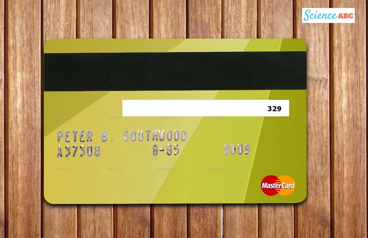 Magnetic stripe card