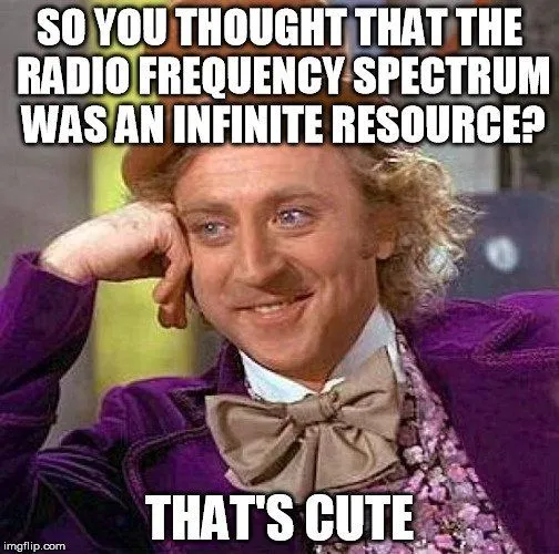 What Happens When We Run Out Of Space On The Radio Frequency Spectrum(s)?