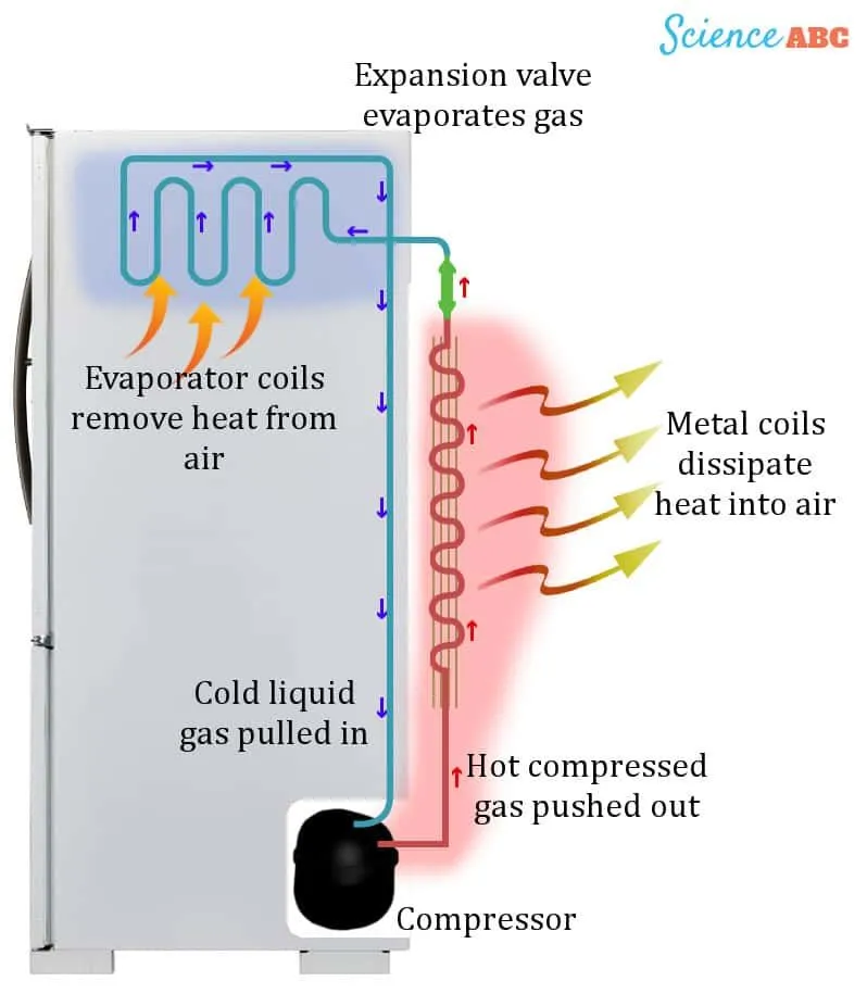 How Refrigerator Works Refrigerator Compressor Work
