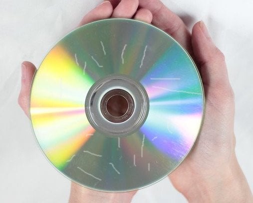 Scratched CD