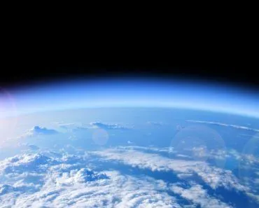 Earth atmosphere from space