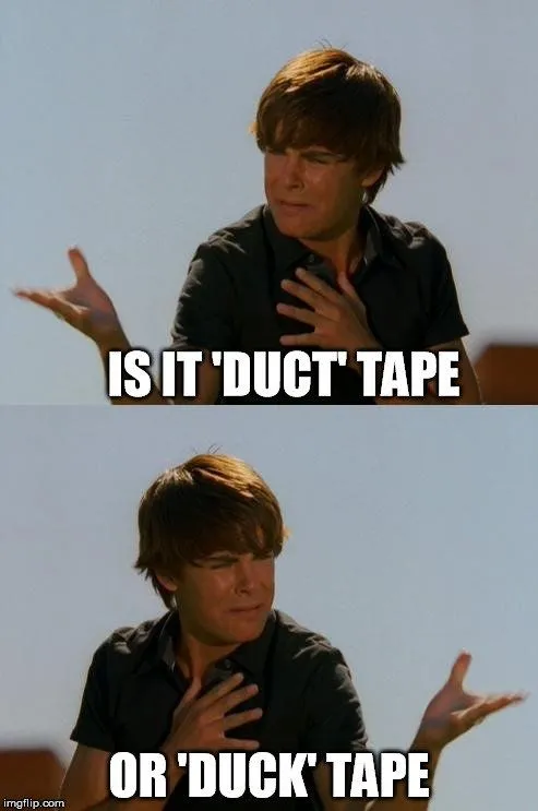 Is It Duck Tape Or Duct Tape?