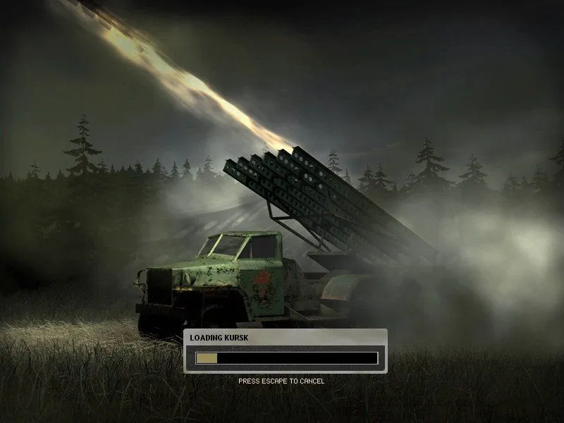 A loading screen with a progress bar. (Photo Credit : Battlefield 1942 Game)