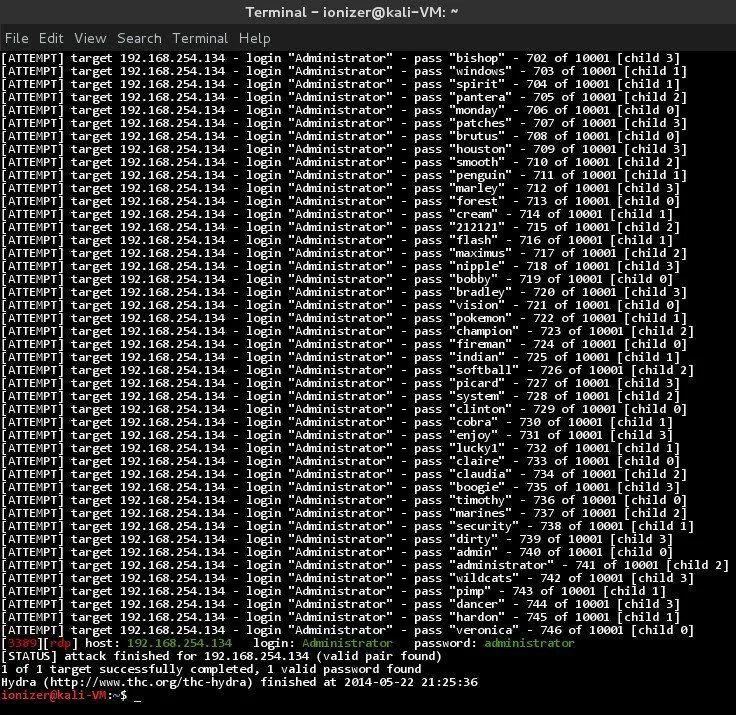 Brute forcing is a common way to hack passwords. (Photo Credit : PSU.EDU)