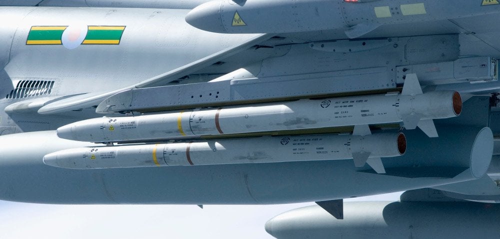 ASRAAM missiles