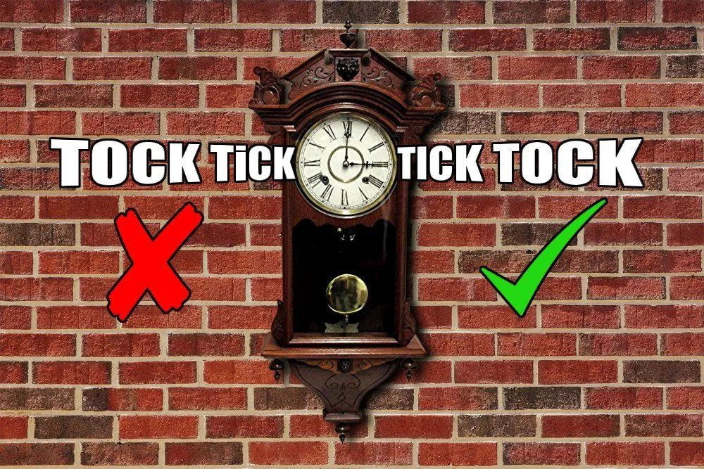 Ablaut Reduplication: Why 'Tock Tick' Doesn't Sound Right?