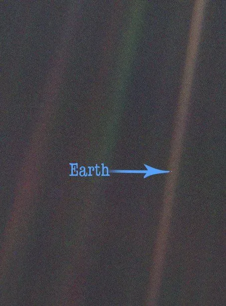 Carl Sagan Pale blue dot
