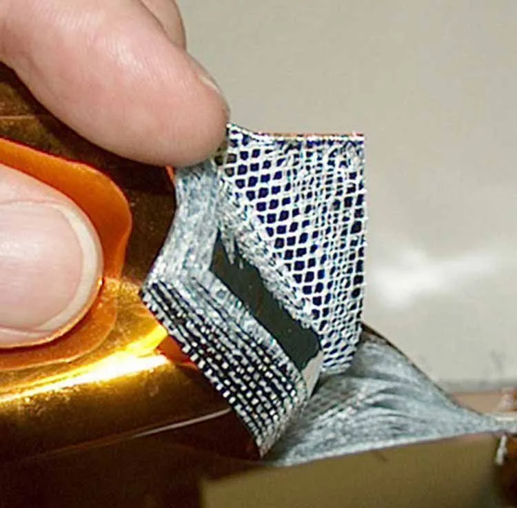 Multi-Layer Insulation Closeup