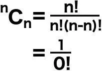 Why Is The Factorial Of Zero Equal To One?