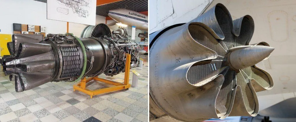 Jet enine mixer & Hush kit