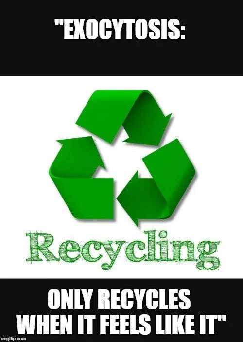 Only Recycles When It Feels Like It meme