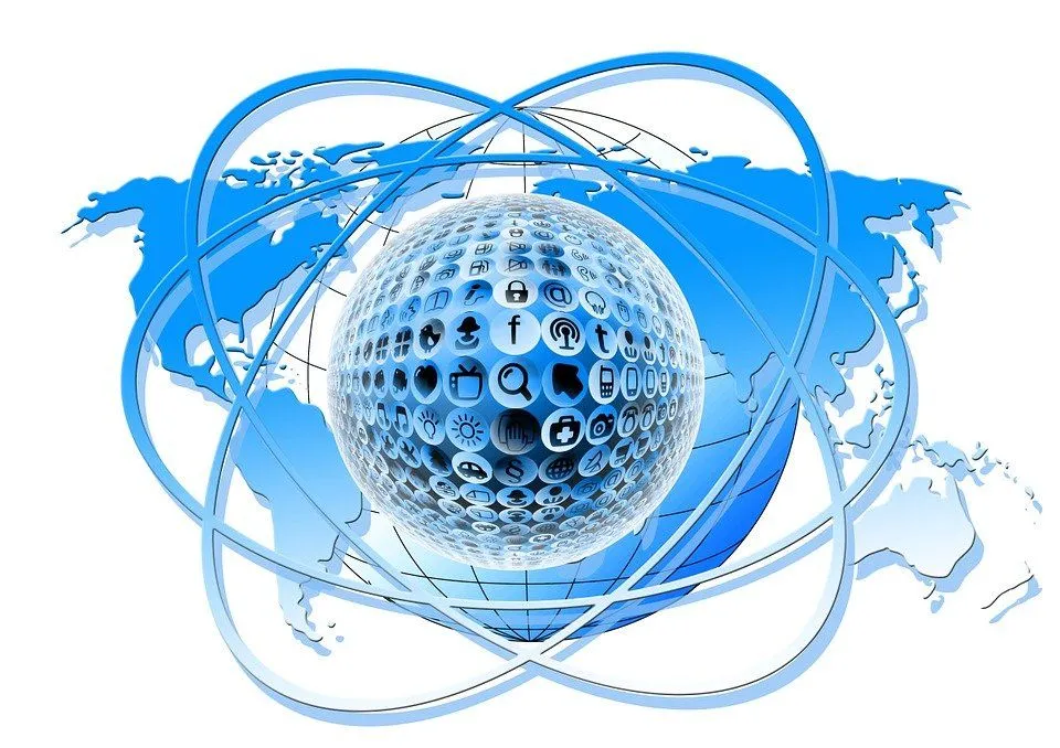 A connected world of Internet. Photo credits: Pixabay