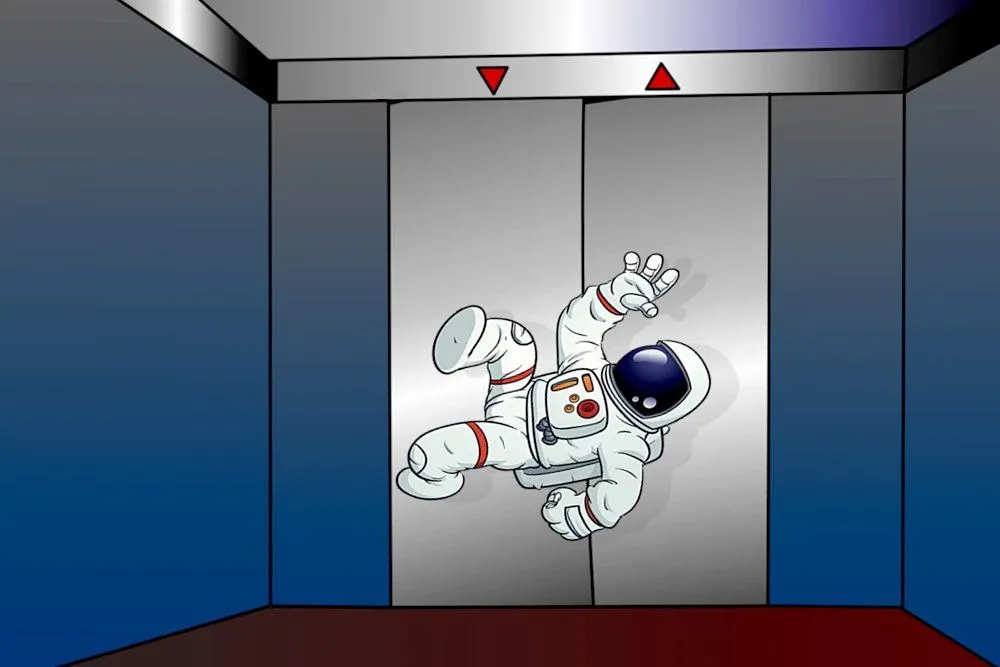 Why Free Falling 'Feels Weightless' Despite Gravity?