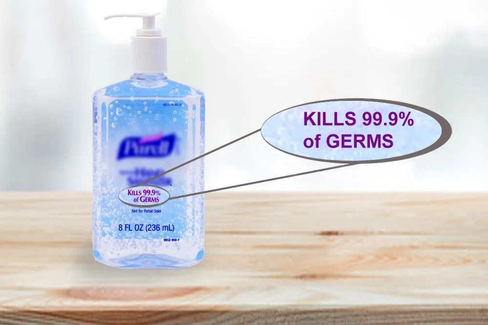 Why Most Antibacterial Product Only "Kills 99.9% Of Germs"?