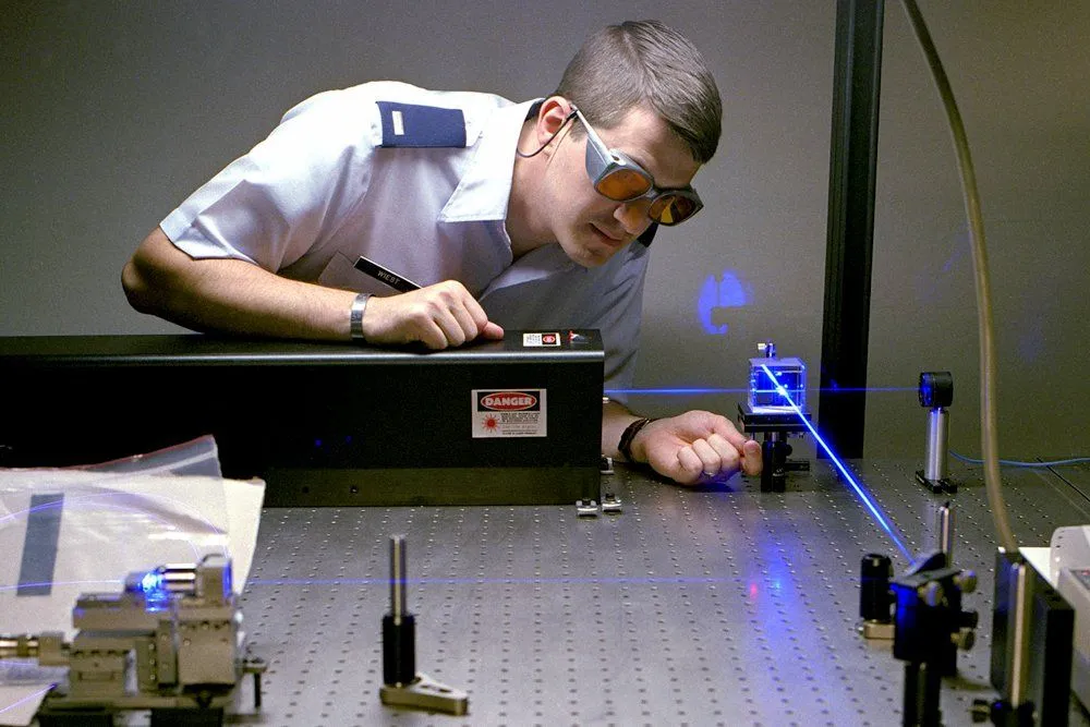 laser man