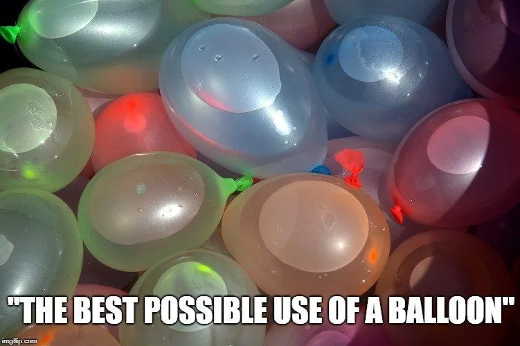 The best possible use of a balloon meme