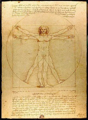 vitruvian man image
