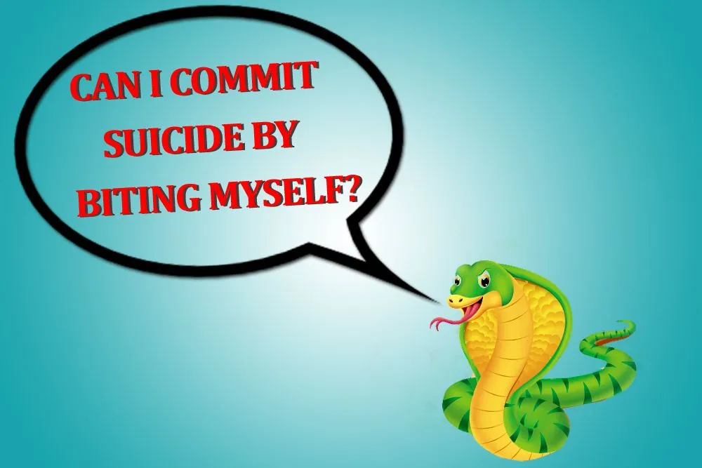 Can A Snake Bite Itself To Death?