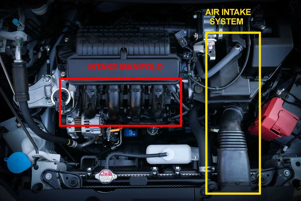 Close up detail of new car engine - Image( one photo)S