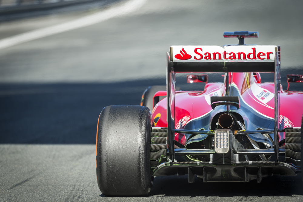 Kimi Raikkonen testing his new Ferrari SF15-T F1 car on the first Test at the Jerez Circuit in Jerez, Andalucia, Spain on Feb. 3, 2014. - Imag(MrSegui)s