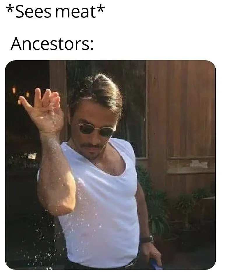 Sees meat meme