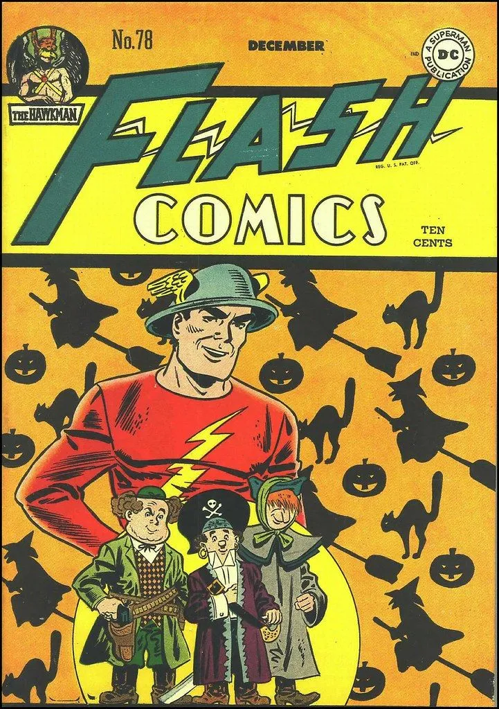 Jay Garrick, Flash Comics, December 1946.